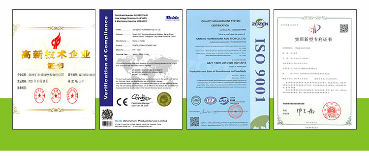 Certificates and Patents