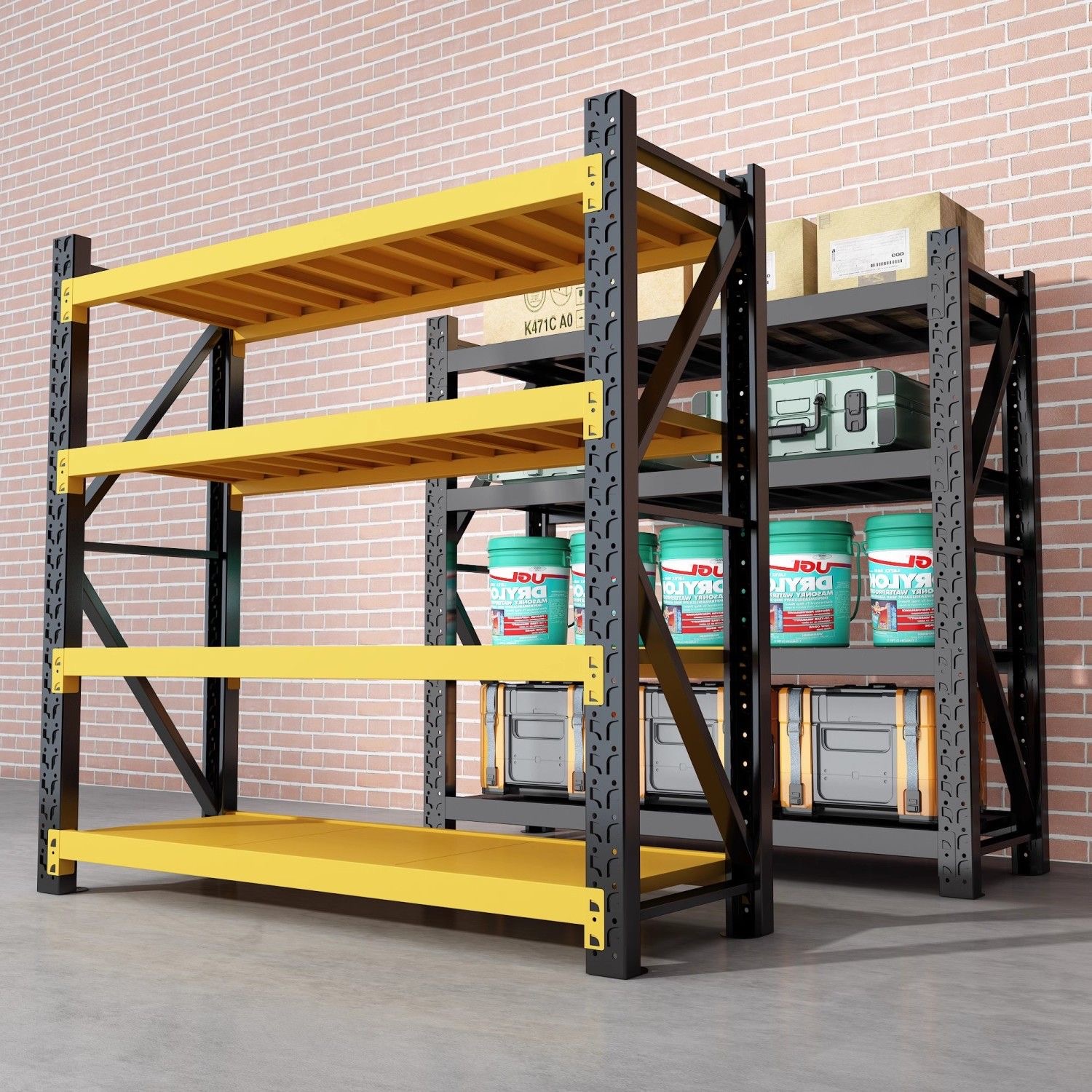Industrial Warehouse Racking Pallet Rack Metal Shelving Heavy Duty Storage System for Logistics Center