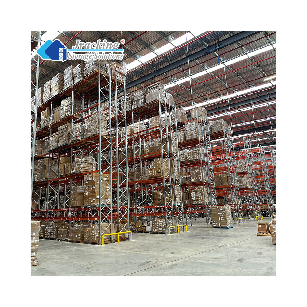 Jracking Dexion Pitch 76.2 mm Style Warehouse Beam Pallet Rack System
