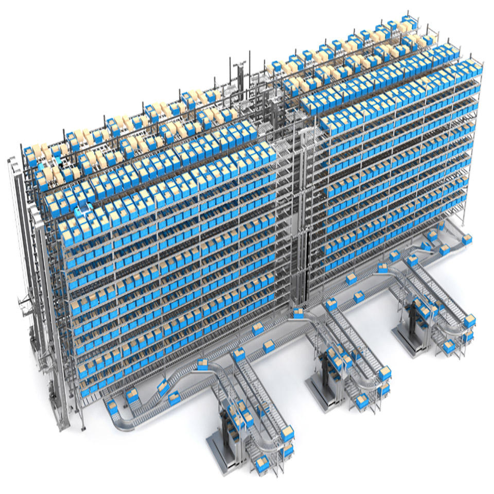OEM ODM Custom Pallet Lane Design Project Planning Service Space Maximizing Intelligent Shuttle Rack for Multi-batch Goods Stock