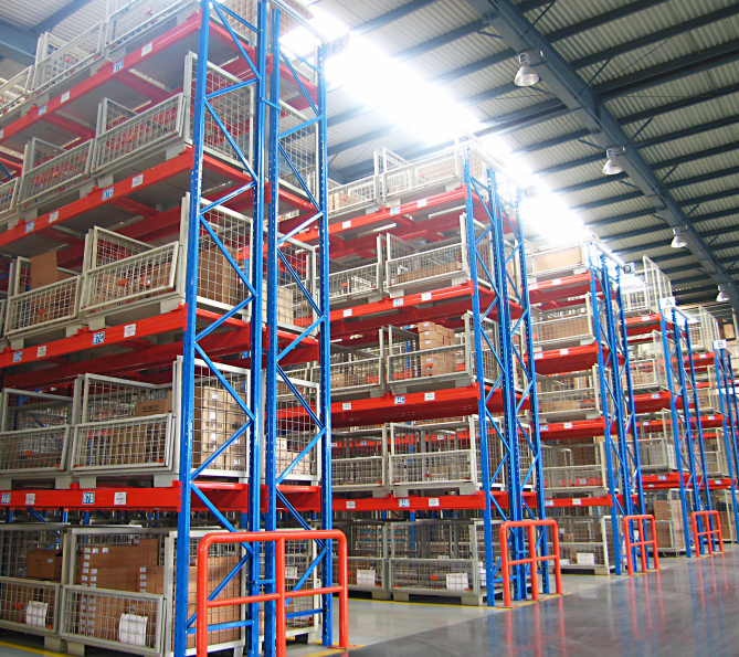 Heavy Duty Racking Storage Shelves Systems Stacking Units Metal Rack Warehouse Steel Pallet Racking With Good Price