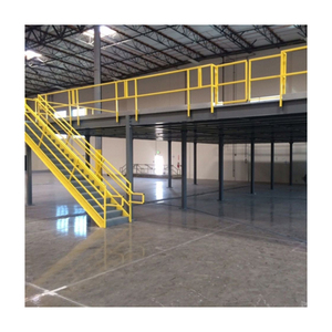 150 Square Meter Customized Attic Industrial Storage Pallet Racking 2 Floors Mezzanine
