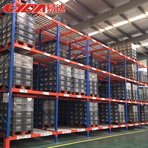 5 Layer Metal Pallet Flow Rack Gravity Storage Racks