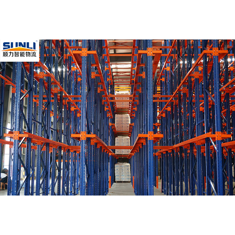 China Factory Heavy Duty Drive-in Storage Racking System Warehouse Industrial Steel Drive-in Pallet Rack Shelves of High Density