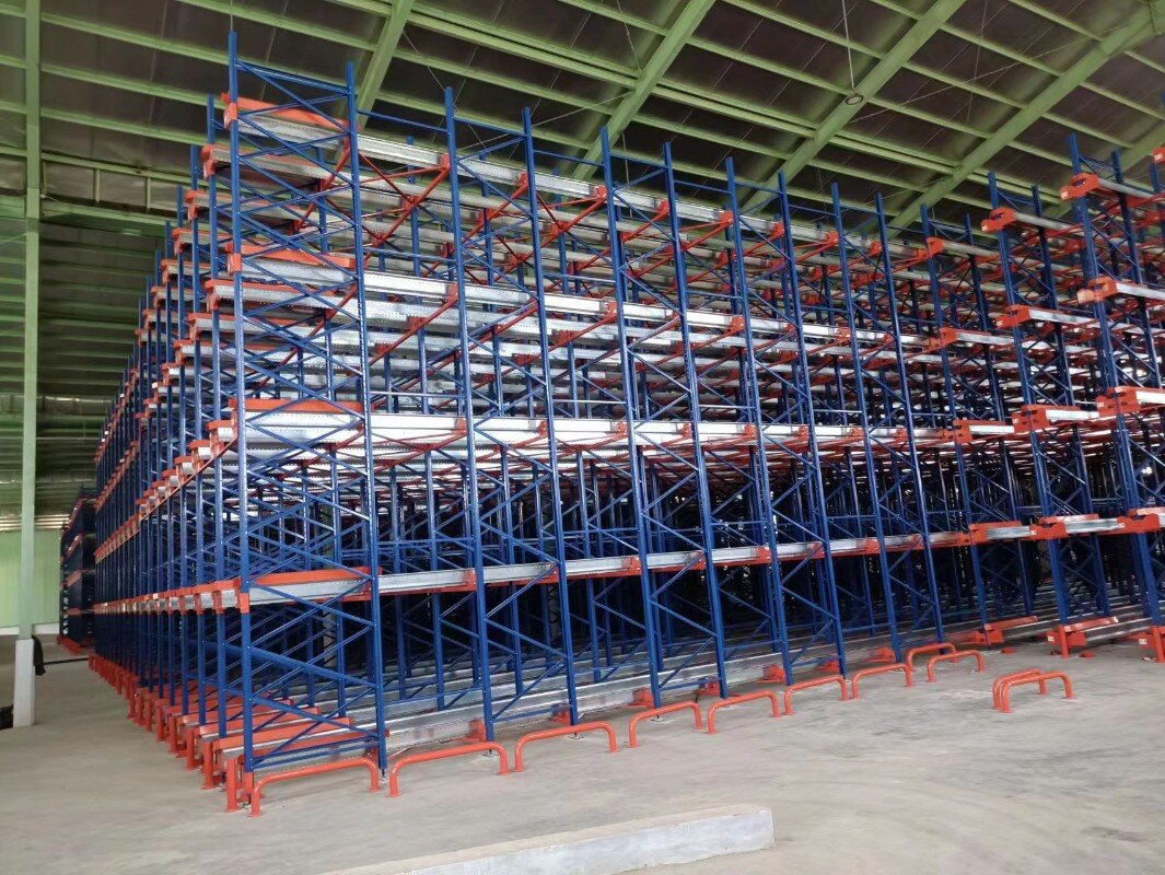 Fifo System Shuttle Rack Radio Shuttle Manufacturer Warehouse Storage Racks Move Shuttle Pallet Rack System