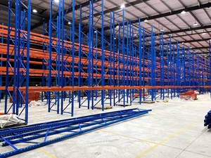 Chinese Racking Suppliers Steel Gravity Flow Pallet Rack Finish