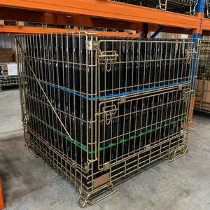 Steel Collapsible Storage Wire Mesh Container