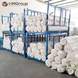 Customization Warehouse Stacking Heavy Duty Powder Coated Rolls Fabric Warehouse Rack