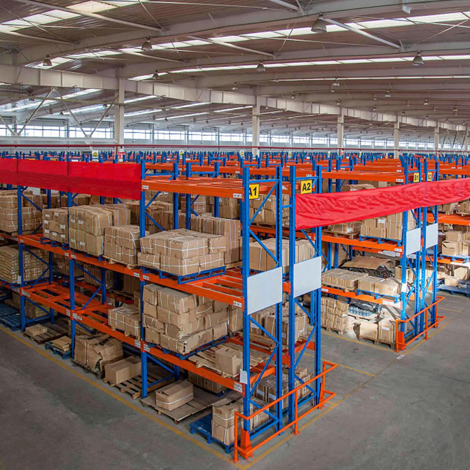 Peterack PT-HD Industrial Heavy Duty 5-Layer Steel Selective Pallet Rack Storage Shelves with Corrosion Protection for Warehouse
