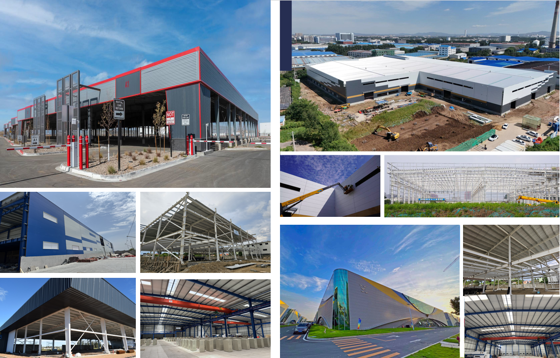 Large Span Prefabricated Steel Building Project