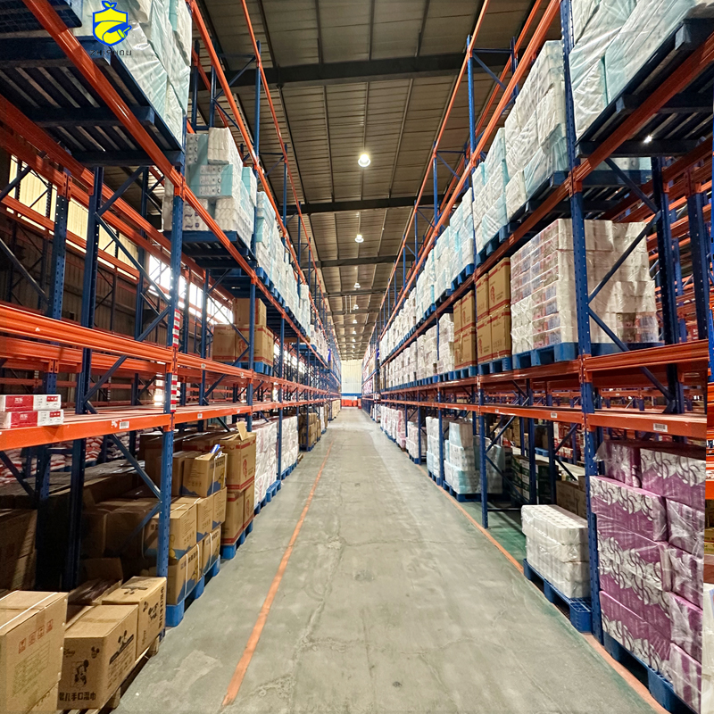 Warehouse Storage Heavy Duty Pallet Rack US Teardrop Pallet Racking System From China Supplier