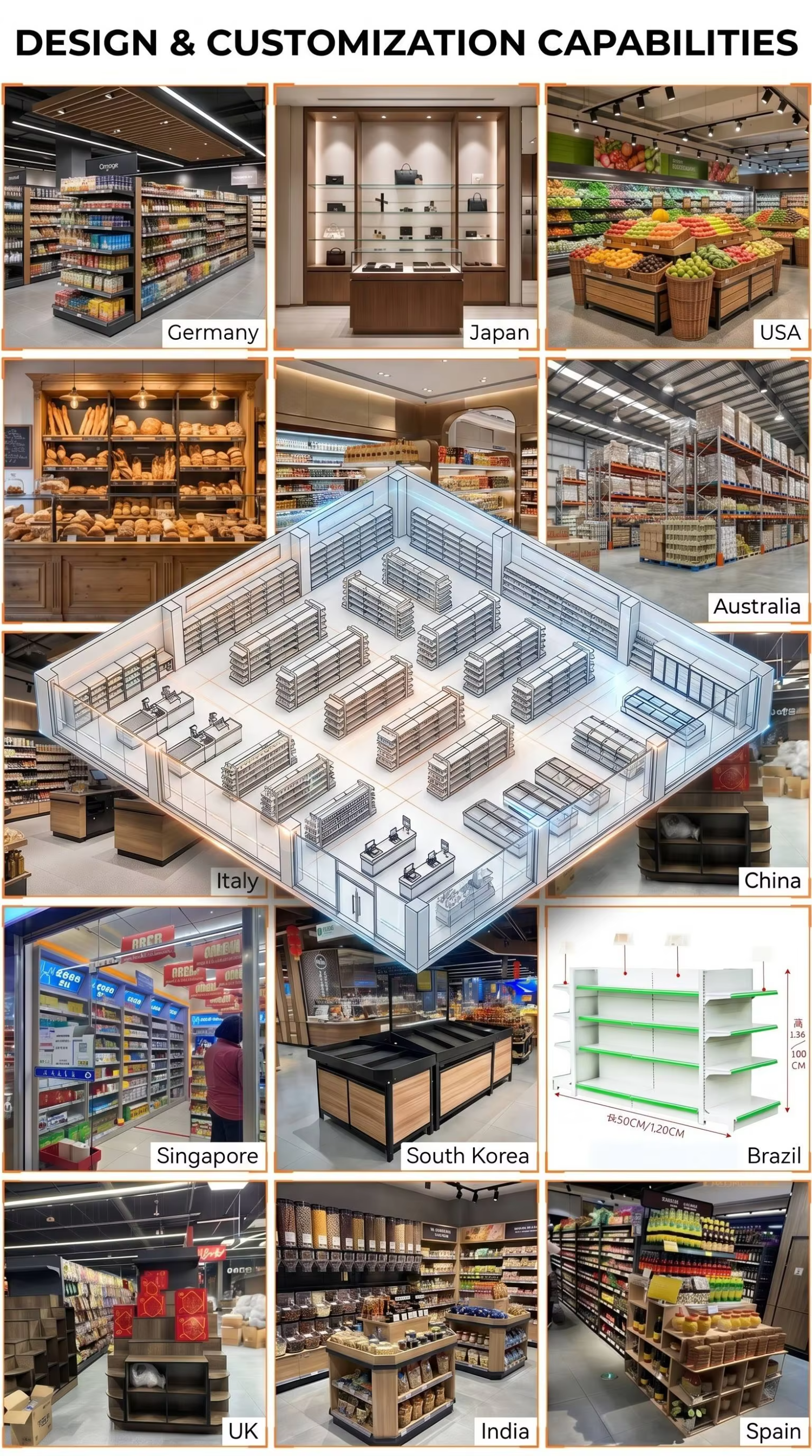 Heavy-Duty Boltless Steel Shelving Unit, 4-Tier Adjustable Warehouse Rack with Teardrop Slots Garage Industrial Storage Shelf