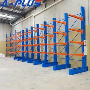 Heavy Duty 5-Layer Industrial Warehouse Shelving Steel Cantilever Rack For Pallet Storage Metal Stacking Rack