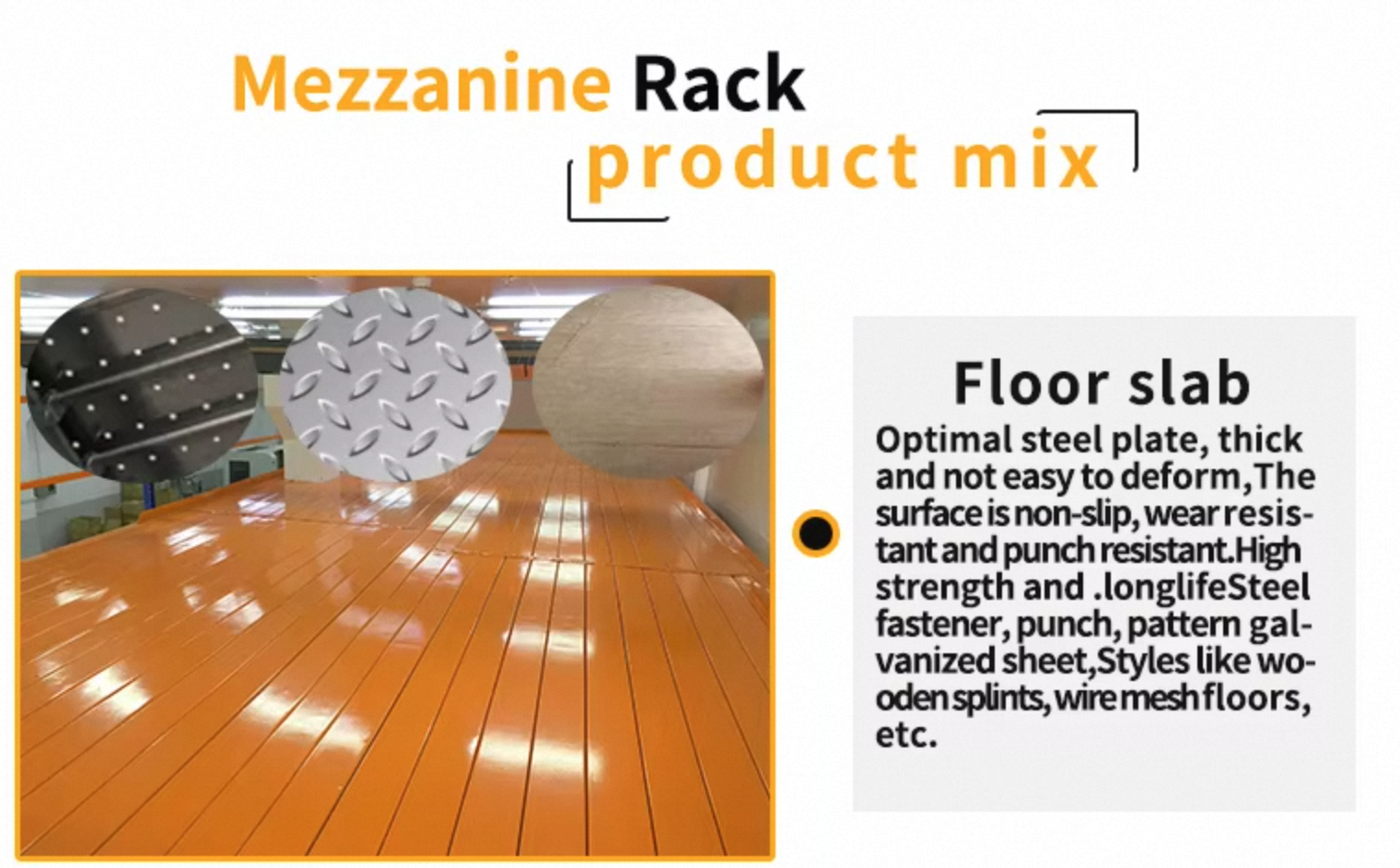 Mezzanine Decking Details