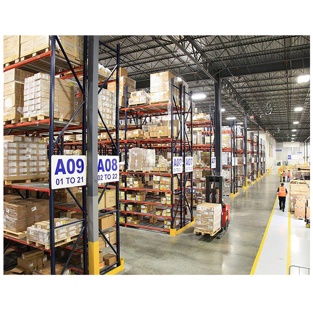 Heavy Duty Boltless Steel Pallet Rack System Industrial Warehouse Storage Shelves Metallic Heavy Duty Industrial Shelving
