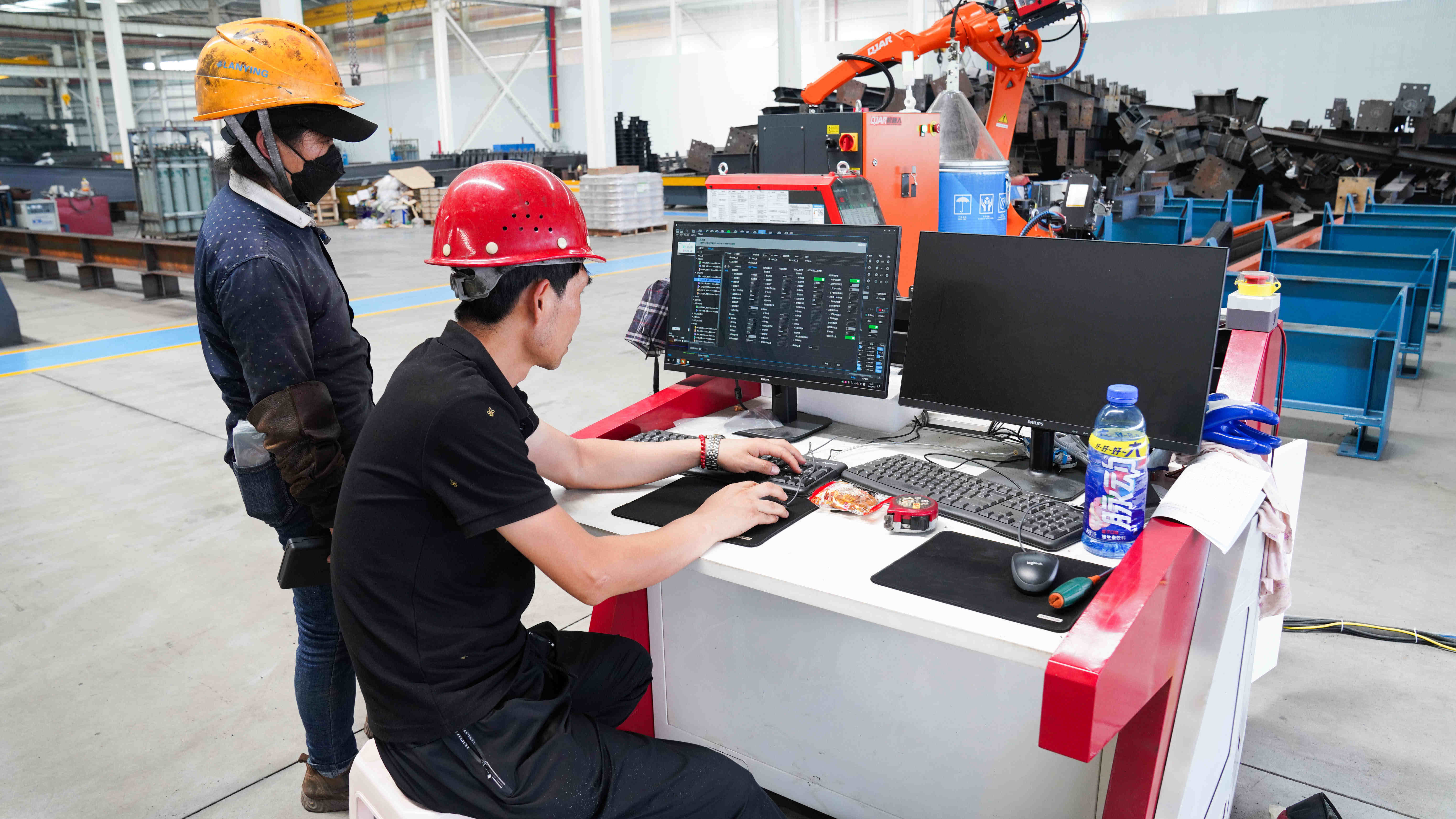 Precision End Face Milling Machine for Steel Structures