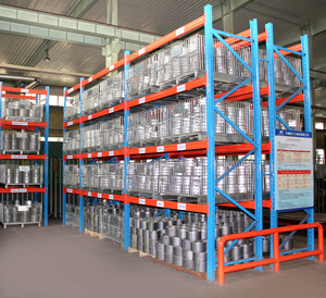 Heavy Duty Steel Pallet Rack System Industrial Vertical Storage