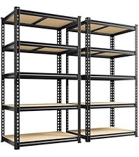 5 Layer Industrial Storage Shelving Racks Boltless Rivet Rack