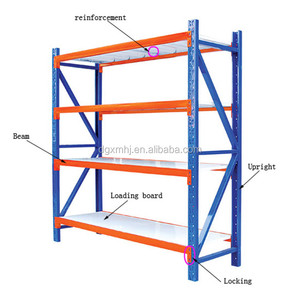 Storage Warehouse Metal Medium Duty Goods Stacking Racks