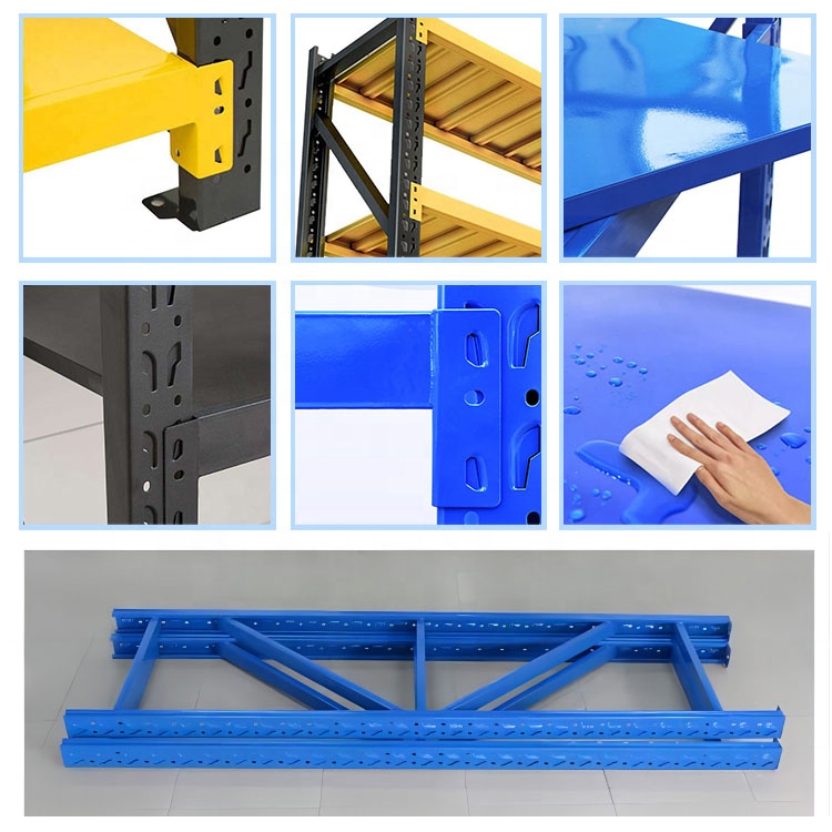 2000*600*2000 Medium Duty 300kg/Layer Multifunctional Warehouse Steel Storage Rack Stacking Racks &amp; Shelves