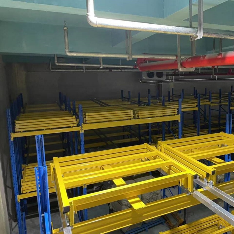 High Storage Density and Efficiency Industrial Racks Warehouse Shelves Storage Racks Push Back Racking for Pallet