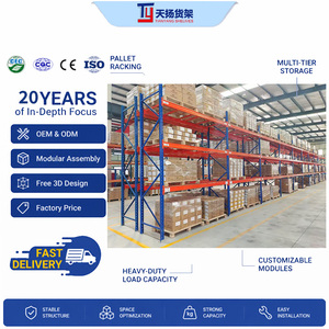 Industrial Warehouse Shelving Rack Heavy Duty Steel Storage Shelves