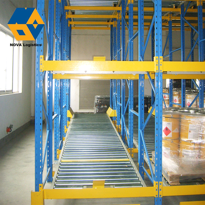 Gravity Pallet Racking System Detail