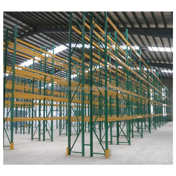 Heavy Duty Metal Pallet Storage Racking 1000kg/2000kg/3000kg Per Layer Industrial Pallet Shelving Rack