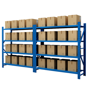 Factory Metal Heavy Duty Racking Boltless 4-Layer Steel Industrial Storage Shelves