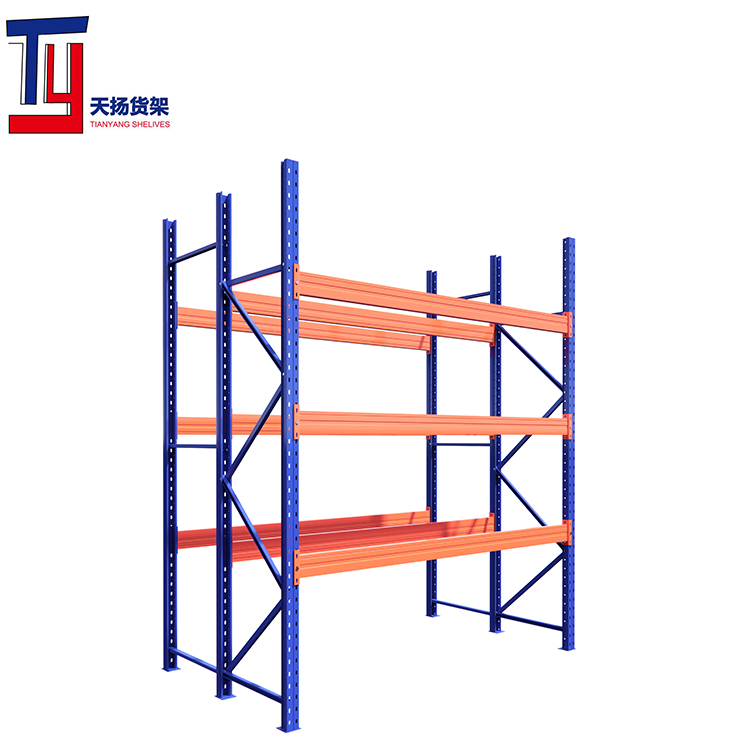 Industrial Warehouse Shelving Rack Heavy Duty Steel Storage Shelves for Palletized Inventory