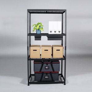 Iron Multi-Level VNA Pallet Rack Multi-Level Warehouse Storage Angle Steel Gondola