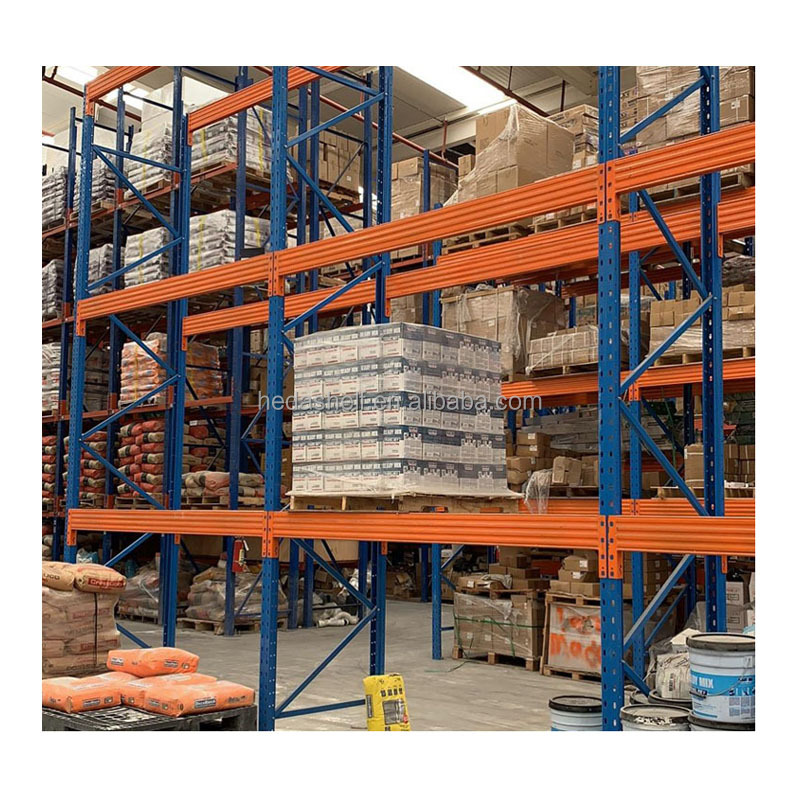 Heavy Duty Metal Pallet Storage Racking 1000kg/2000kg/3000kg Per Layer Industrial Pallet Shelving Rack