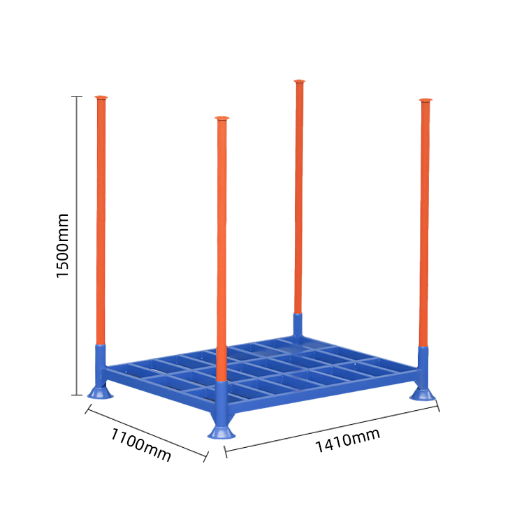 Heavy Duty Warehouse Metal Storage Rack Multi-Function Customized Steel Stack the Racking Intubated Stack Rack