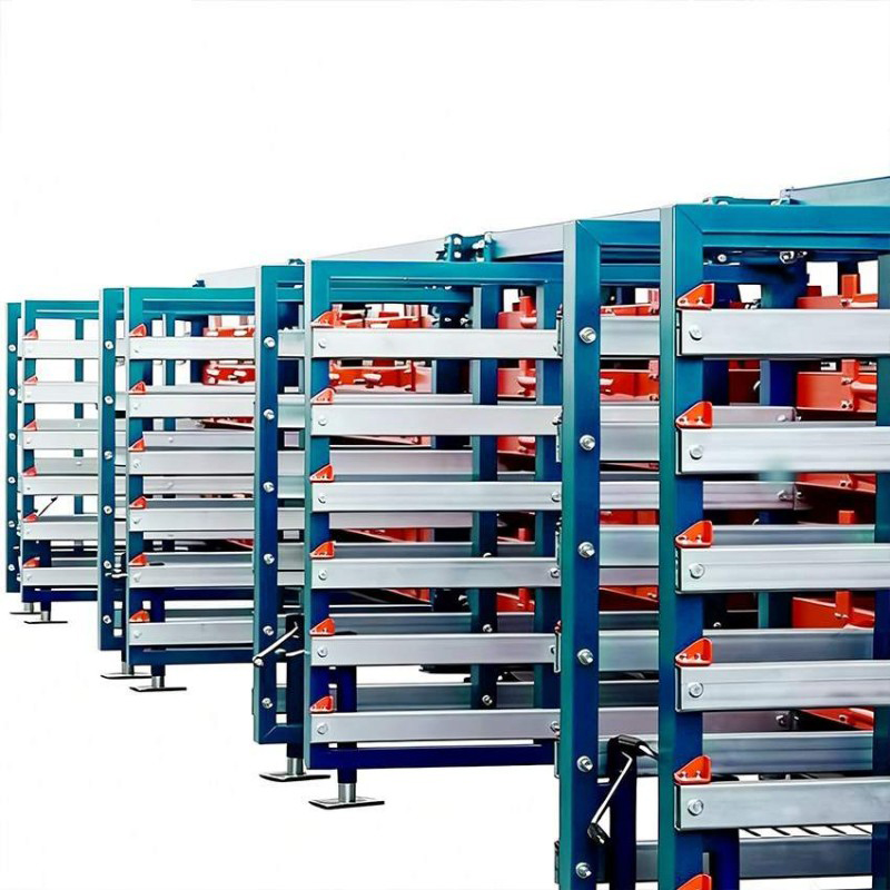 Space Saving Industrial Pallet Racking System with Pull Out Drawer Shelves for Sheet Metal