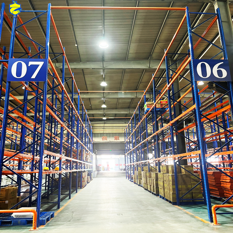 Warehouse Storage Heavy Duty Pallet Rack US Teardrop Pallet Racking System From China Supplier
