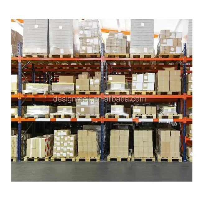 EU Standard Galvanized Steel Warehouse Heavy Duty Selective Racking