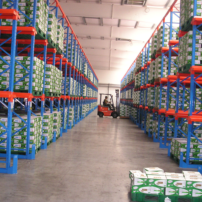 NOVA Customized Warehouse Shelf, Q235 Cold Rolled Steel Drive-in Pallet Racking System Rack/ Industrial Storage Racking Systems