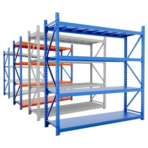 Factory Direct 4-Layer 800kg Medium Heavy Duty Pallet Racking System Steel Adjustable Longspan