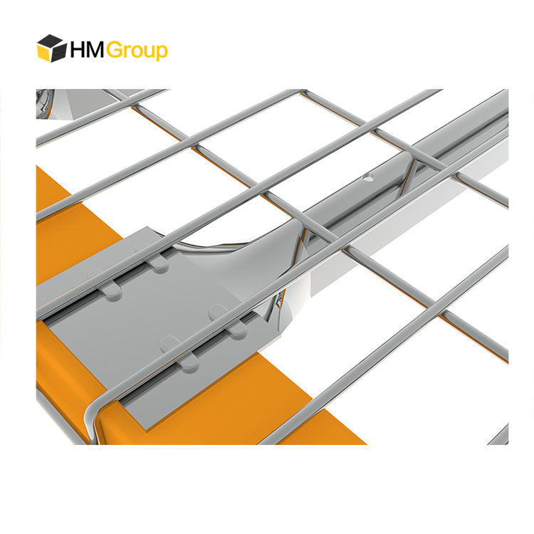 Warehouse Storage System Galvanized Durable Metal Mesh Pallet Racking Wire Decking
