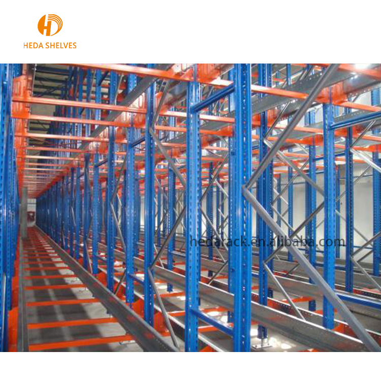 OEM High-Tech Radio Shuttle Pallet Rack Industrial Steel Automatic Warehouse Racking System For Storage
