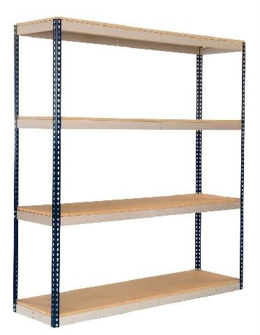 5 Tier Cheap Light Duty Shelving Metal Storage Slotted Angle Shelf or Rack