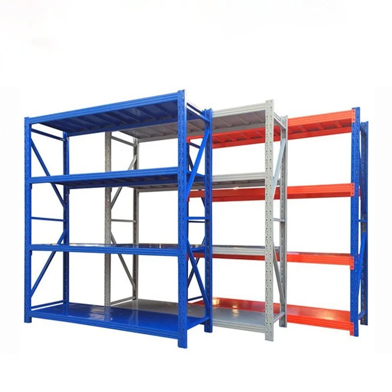 Medium Duty Storage Shelves Units Warehouse Large Capacity Wide Span Racking Metal Rack Display Steel Shelving