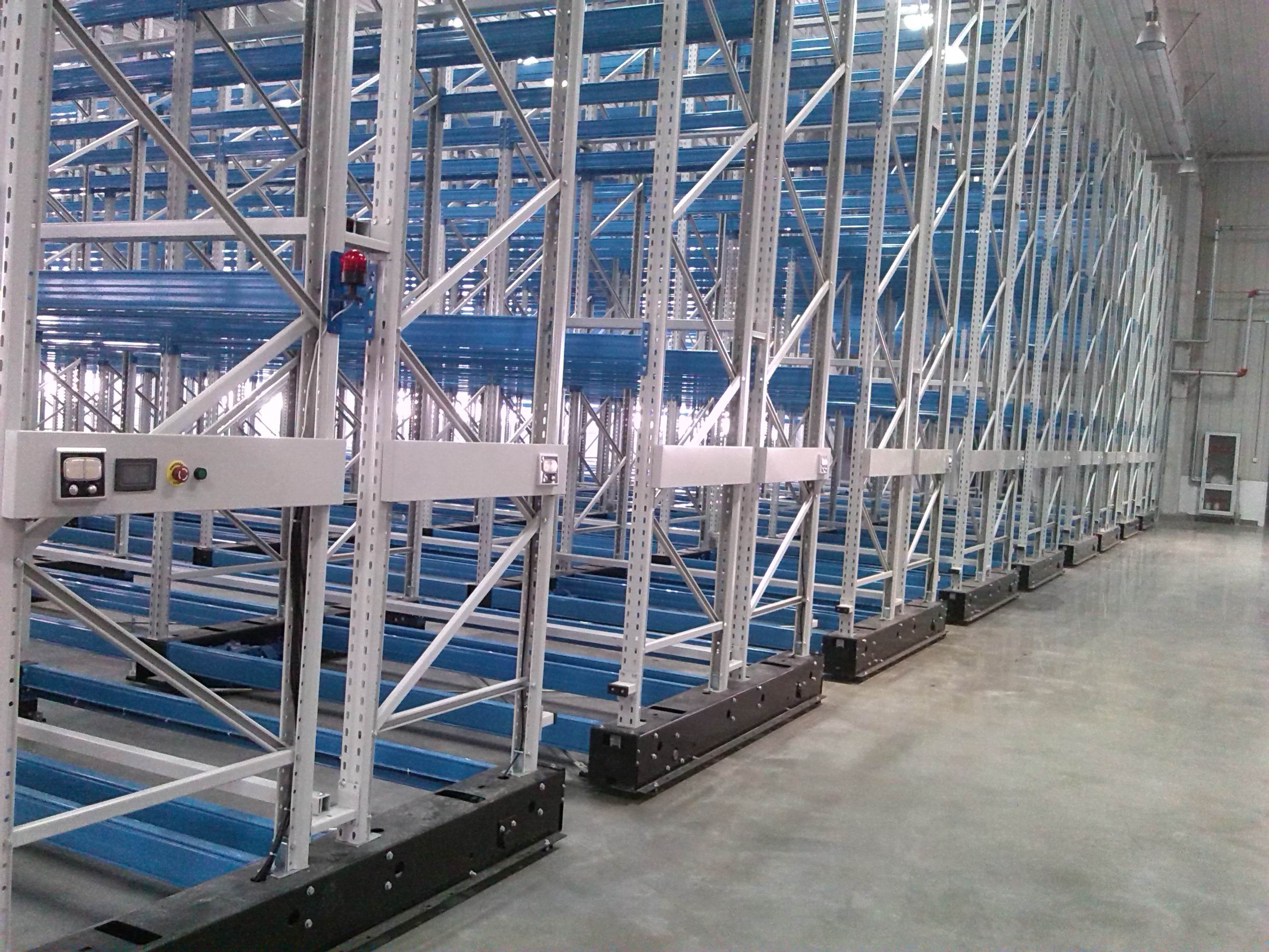 Automatic Warehouse Storage Shelving System / Mobile Shelving System From China Supplier