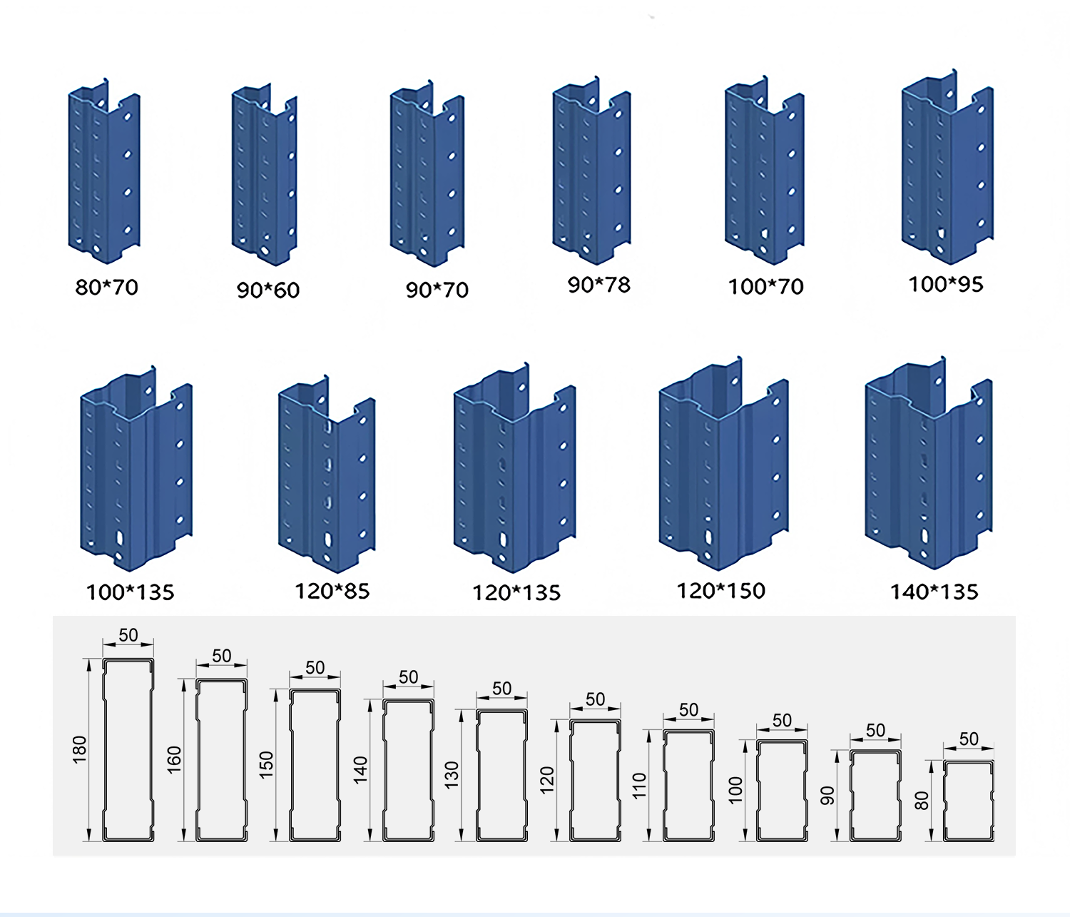 Pallet Rack Diagram