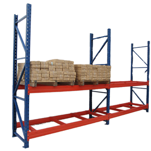 China Factory Direct Heavy-Duty Adjustable Steel Pallet Racking System Industrial Warehouse Selective Pallet Storage Shelves