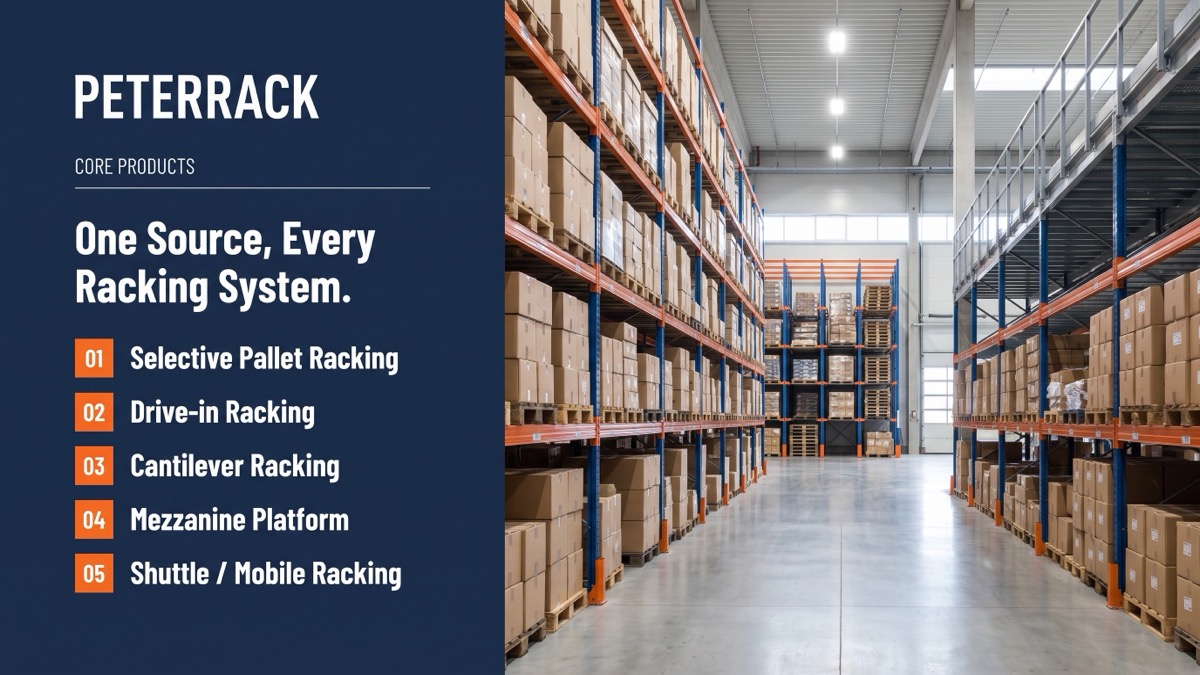 Teardrop Pallet Rack Mesh Vertical Storage Adjustable Shelves Unit Vna Racking System
