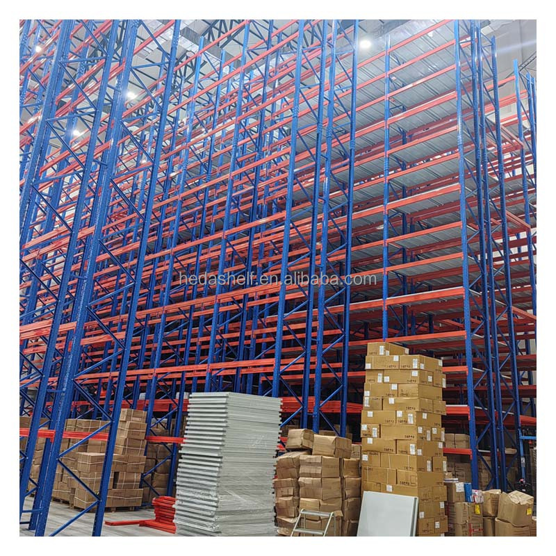 Heda Custom Warehouse Racking Wide Pallet Racking Metal Racks for Warehouse