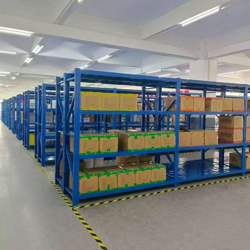 Warehouse Shelf Rack Metal Shelf Rack Assembly Shelves for Warehouse Heavy Duty Assemble Pallet Racking with Wheels