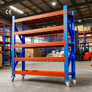 Anti-Rust Metal Rack with Wheels