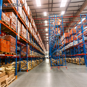 Galvanized Steel Adjustable Durable Double Deep Pallet Racking